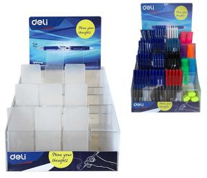 Stojan reklamní pultový psací potřeby DELI J00608