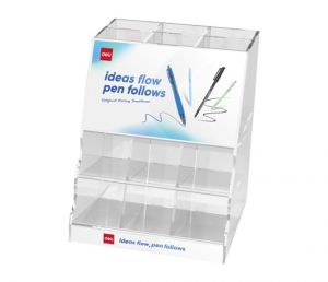 Stojan reklamní pultový psací potřeby DELI J02669