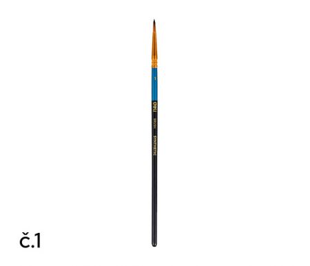Štětec syntetický kulatý č.  1 DELI EC408-1