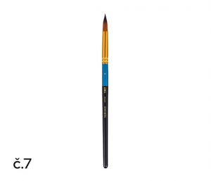 Štětec syntetický kulatý č.  7 DELI EC408-7