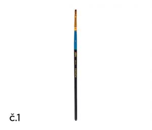 Štětec syntetický plochý č.  1 DELI EC409-1