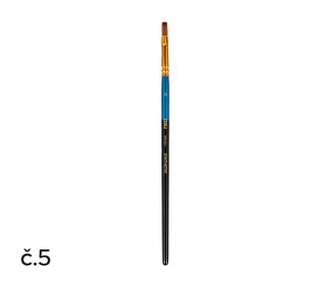 Štětec syntetický plochý č.  5 DELI EC409-5
