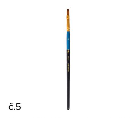 Štětec syntetický plochý č.  5 DELI EC409-5