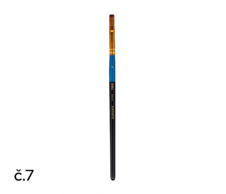 Štětec syntetický plochý č.  7 DELI EC409-7