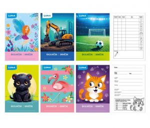 Úkolníček A6 LUMA mix