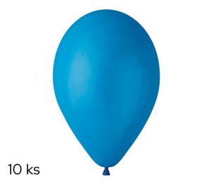 Balónky 10ks OBYČ. modré