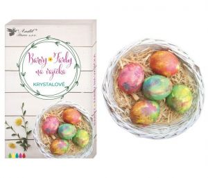 Barvy na vajíčka krystalové tablety, 5ks