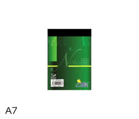 Blok A7 čtvereček 50l 17055