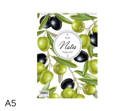 Blok spirála A5 čtvereček 15075