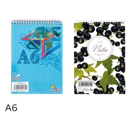 Blok spirála A6 bílý 16070