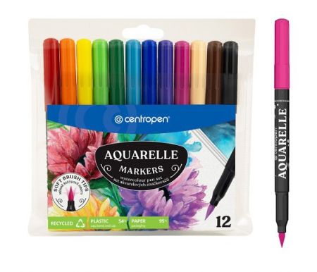 Fix akvarelová sada CENTROPEN 8683/12