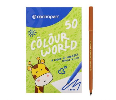 Fix CENTROPEN 7550 hnědý