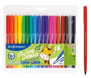 Fix CENTROPEN 7550/18 barev trojhranné