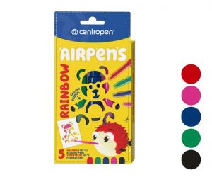 Foukací fixy CENTROPEN 1500/ 5 sada RAINBOW