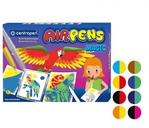 Foukací fixy CENTROPEN 1549/8+3 sada MAGIC