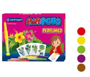 Foukací fixy CENTROPEN 1589/5 sada PERFUMED