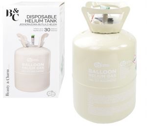 Helium 2,5l jednorázové - 30 balónků