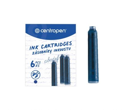 Inkoustový zásobník CENTROPEN 6ks