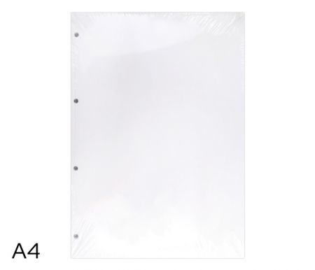 Náplň do kroužkových bloků A4 čistá