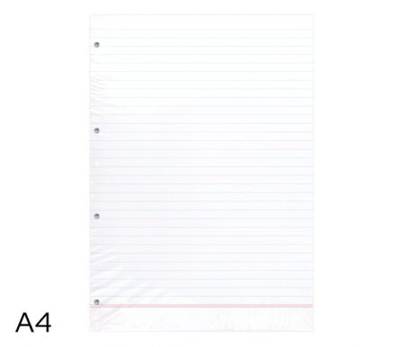 Náplň do kroužkových bloků A4 linka