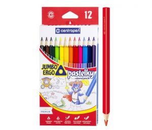 Pastelky CENTROPEN 9522 Jumbo Ergo 12 barev