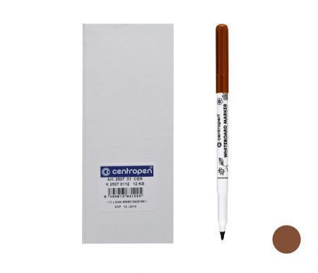Popisovač CENTROPEN 2507 hnědý