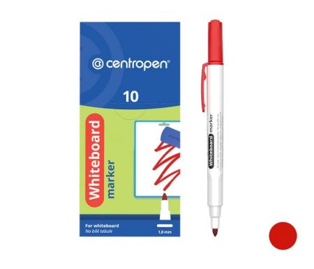 Popisovač CENTROPEN 2709 červený stíratelný