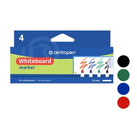 Popisovač CENTROPEN 2709/4 sada stíratelný