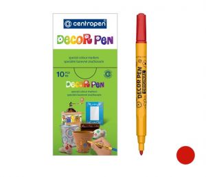 Popisovač CENTROPEN 2738 DECORPEN, červený