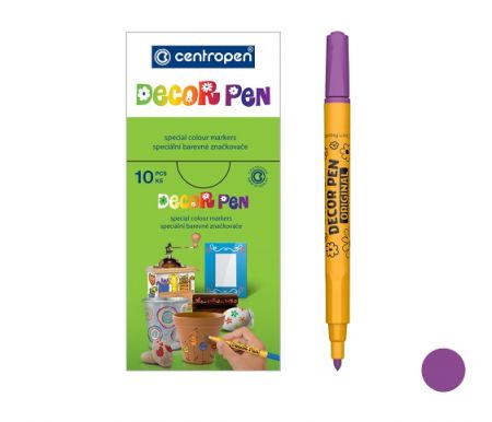 Popisovač CENTROPEN 2738 DECORPEN, fialový