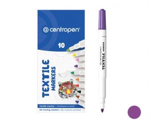 Popisovač CENTROPEN 2739 fialový textil