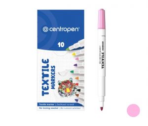 Popisovač CENTROPEN 2739 růžový textil
