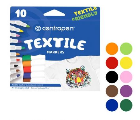 Popisovač CENTROPEN 2739/10 sada textil