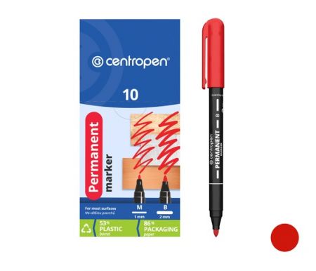 Popisovač CENTROPEN 2836 červený