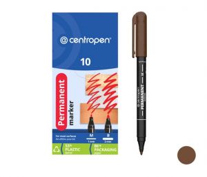 Popisovač CENTROPEN 2846 hnědý
