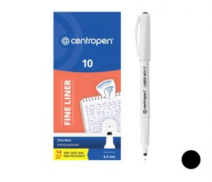 Popisovač CENTROPEN 4611 (2611) černý 0,3mm