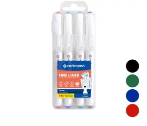 Popisovač CENTROPEN 4611/4 sada