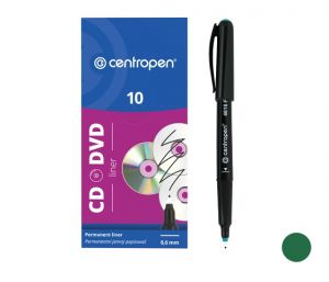 Popisovač CENTROPEN 4616 CD liner zelený