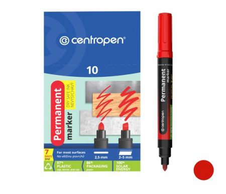 Popisovač CENTROPEN 8510 červený