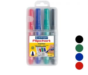 Popisovač CENTROPEN 8550/4 kulatý sada