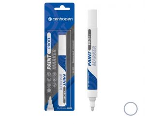 Popisovač CENTROPEN 9210 LACKMARKER bílý