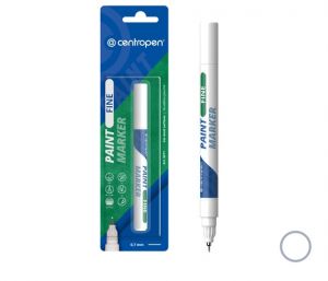 Popisovač CENTROPEN 9211 bílý LAKOVÝ