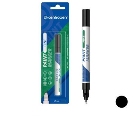 Popisovač CENTROPEN 9211 černý LAKOVÝ