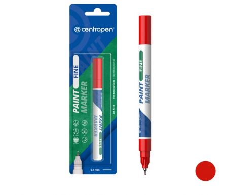 Popisovač CENTROPEN 9211 červený LAKOVÝ