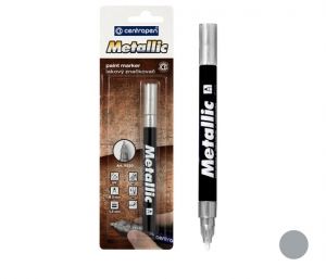 Popisovač CENTROPEN 9220 stříbrný