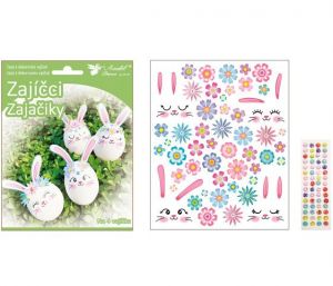 Sada k dekorování vajíček - zajíčci