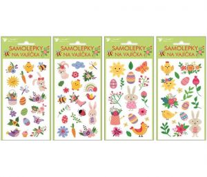 Samolepky na vajíčka gelové  9 x 19cm