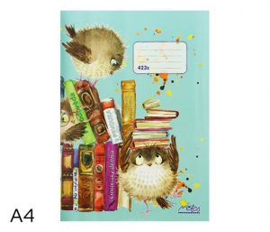 Sešit 423x linka 12mm, z 1/3 čistý