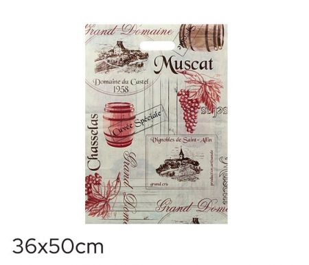 Taška igelitová 36 x 50cm VINAŘSTVÍ