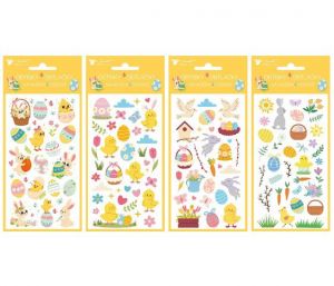 Velikonoční vodové obtisky na vajíčka 9 x 19cm, mix 2